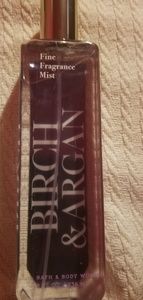 Bath and body works birch and argan mist